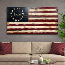 Load image into Gallery viewer, 1776 American Flag Wall Art
