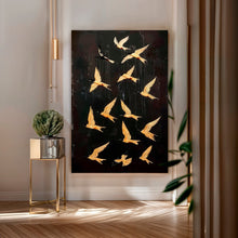 Load image into Gallery viewer, Abstract Flying Swallow Wall Art