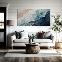 Load image into Gallery viewer, Crashing Coastal Waves Wall Art