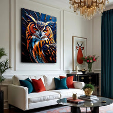 Load image into Gallery viewer, Abstract Owl Wall Art