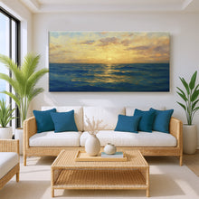 Load image into Gallery viewer, Waterscape Abstract Wall Art VII