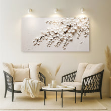 Load image into Gallery viewer, White Cherry Blossom Wall Art