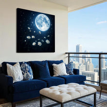 Load image into Gallery viewer, Lunar Canvas Wall Art