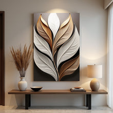 Load image into Gallery viewer, Elegant 3D Leaf Wall Art