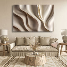 Load image into Gallery viewer, Beyond the Surface – 3D Abstract Waves Wall Art
