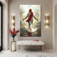 Load image into Gallery viewer, Jesus Christ Walking On Water Faith Wall Art IX