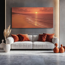 Load image into Gallery viewer, Beach Shoreline Coastal Wall Art VII