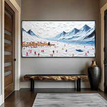 Load image into Gallery viewer, Snow Mountain Abstract Wall Art II