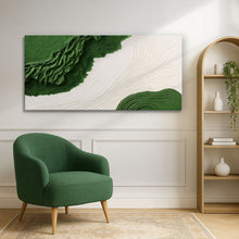 Load image into Gallery viewer, Green Rivers Abstract Wall Art IX