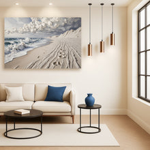 Load image into Gallery viewer, Footprints in the Sand Wall Art