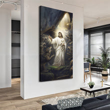 Load image into Gallery viewer, Jesus Protects The Lamb From Wolves Faith Wall Art XV