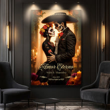 Load image into Gallery viewer, Personalized Eternal Love Halloween Sign