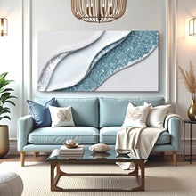 Load image into Gallery viewer, Lighter Waves Wall Art