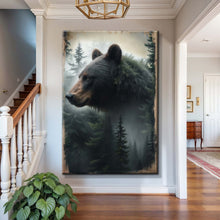 Load image into Gallery viewer, Black Bear Exposure Wall Art