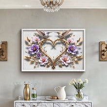 Load image into Gallery viewer, 3D Hummingbirds Wall Art V