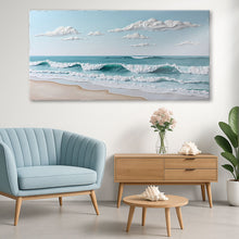 Load image into Gallery viewer, Serene Ocean Wave Coastal Wall Art XI