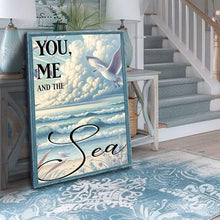 Load image into Gallery viewer, You Me and the Sea Coastal Sign IV