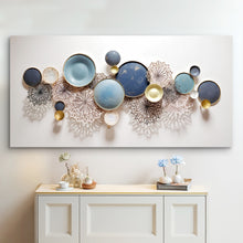 Load image into Gallery viewer, Lotus Leaf Abstract Wall Art III
