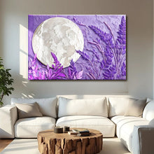 Load image into Gallery viewer, 3D Lavander Moon Wall Art