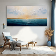 Load image into Gallery viewer, Waterscape Abstract Wall Art VI