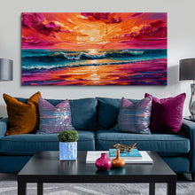 Load image into Gallery viewer, Coastal Sunset Wall Art