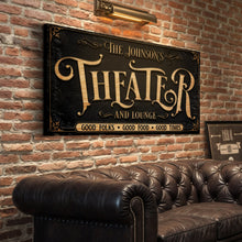 Load image into Gallery viewer, Personalized Theater Sign III