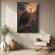 Load image into Gallery viewer, Sentinel of the Pines Eagle Wall Art