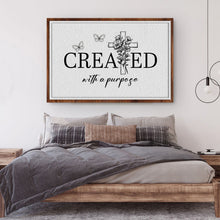 Load image into Gallery viewer, Created With A Purpose Faith Sign II