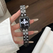 Load image into Gallery viewer, EMBOSSED METAL APPLE WATCH STRAP