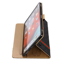 Load image into Gallery viewer, 3D Embossing Flip Cover Holster Apple iPad Cases With Stand Function