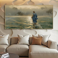 Load image into Gallery viewer, Walking on Water - Faith Wall Art VI