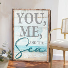 Load image into Gallery viewer, You Me and the Sea Coastal Sign II