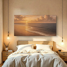 Load image into Gallery viewer, Beach Shoreline Coastal Wall Art VIII