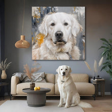 Load image into Gallery viewer, Customized Pet Portrait Abstract Wall Art