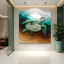 Load image into Gallery viewer, 3D Turtle Wall Art