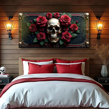 Load image into Gallery viewer, 3D Vintage Skull Wall Art III