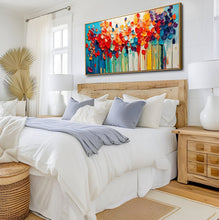Load image into Gallery viewer, Colorful Petals Wall Art