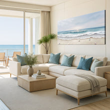 Load image into Gallery viewer, Serene Ocean Wave Coastal Wall Art III