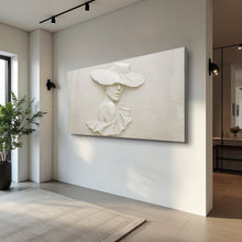 Load image into Gallery viewer, 3D Minimalist Female Portrait Wall Art