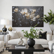 Load image into Gallery viewer, Midnight Magnolias Wall Art