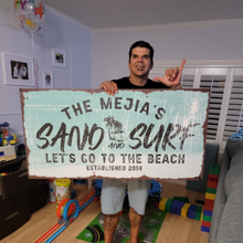 Load image into Gallery viewer, Sand and Surf Sign II