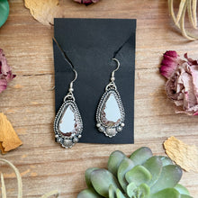 Load image into Gallery viewer, 49 - Sterling Silver Wild Horse Jasper Dangle Earrings by Shay Pfeiffer