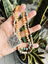 Load image into Gallery viewer, Hazelwood + Turquoise Jasper Necklace