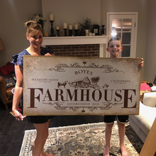 Load image into Gallery viewer, Rustic Farmhouse Sign IV