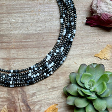 Load image into Gallery viewer, Faceted Zebra Jasper Necklace – 19" + Extender – 3mm
