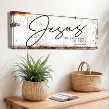 Load image into Gallery viewer, Jesus The Name Above All Names - Philippians 2:9 Faith Sign II