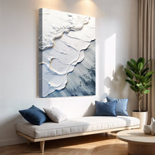 Load image into Gallery viewer, Abstract Minimalist Wave Wall Art II