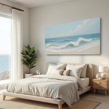 Load image into Gallery viewer, Serene Ocean Wave Coastal Wall Art VIII