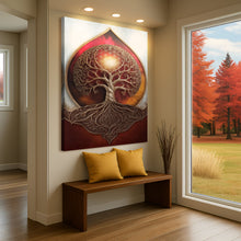 Load image into Gallery viewer, Tree of Life: Sacred Geometry Abstract Wall Art