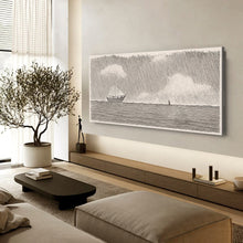 Load image into Gallery viewer, Jesus Walking On Water Faith Wall Art II
